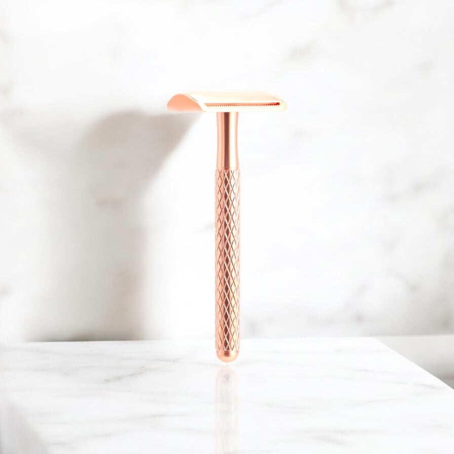 Rasoir de sûreté rose gold