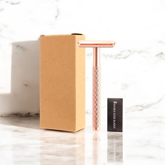 Rasoir de sûreté rose gold