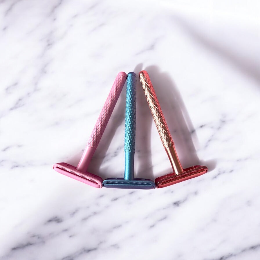 Rasoir de sûreté rose gold